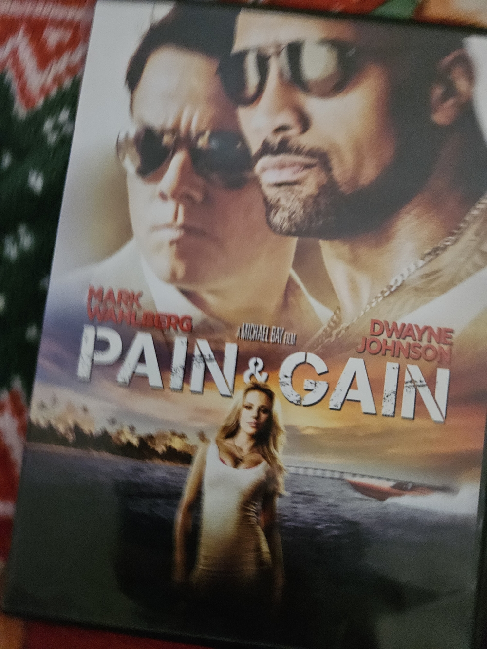 🍿2 For $8🍿Pain & Gain Movie DVD — Drama/Action (White, Black, Tan)